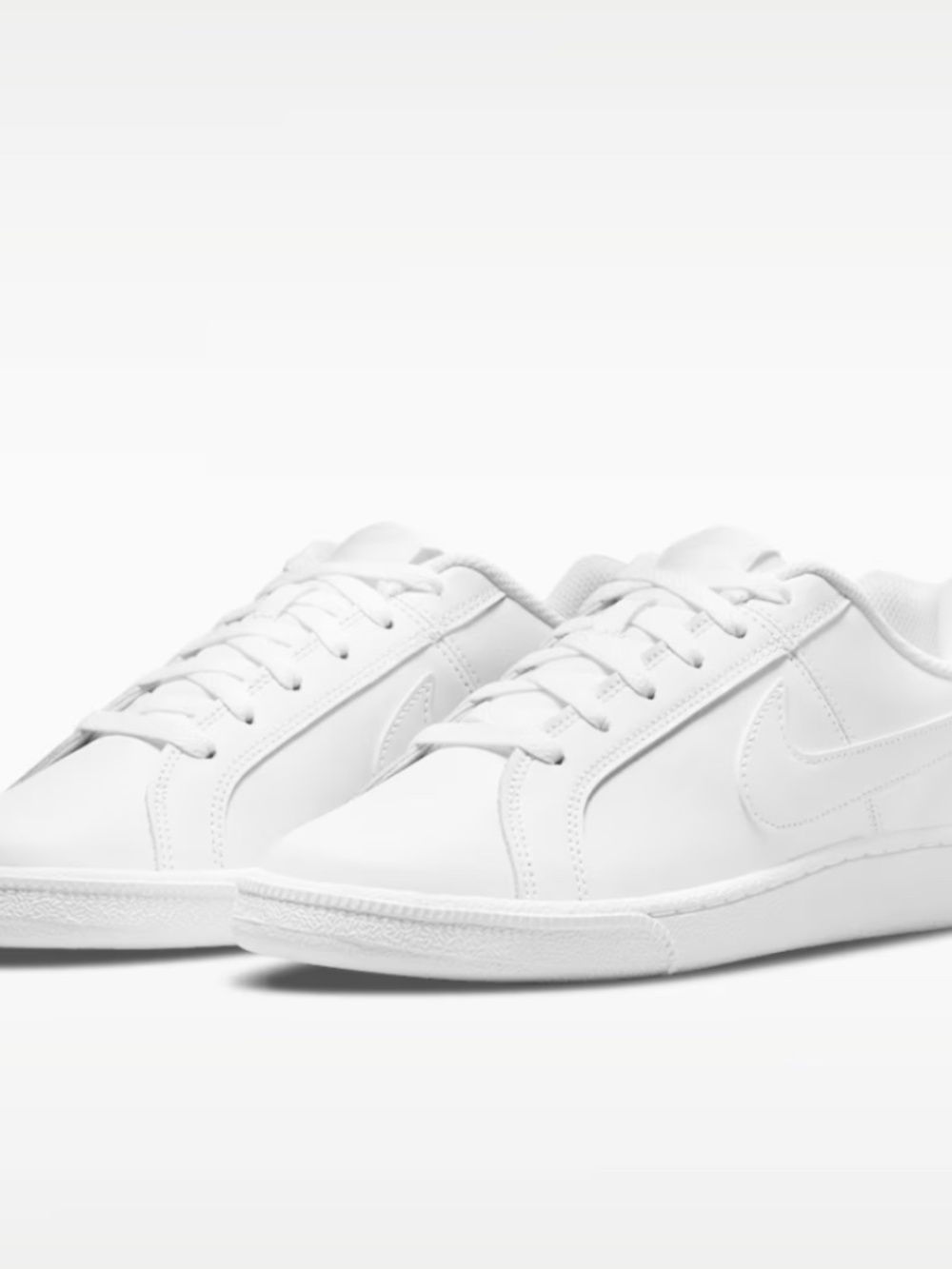 Womens White Nike Court Sneakers 7